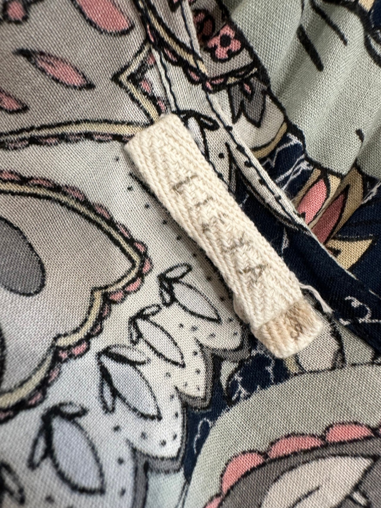 Lilya - Bohemian Dress - Small - Grey tones