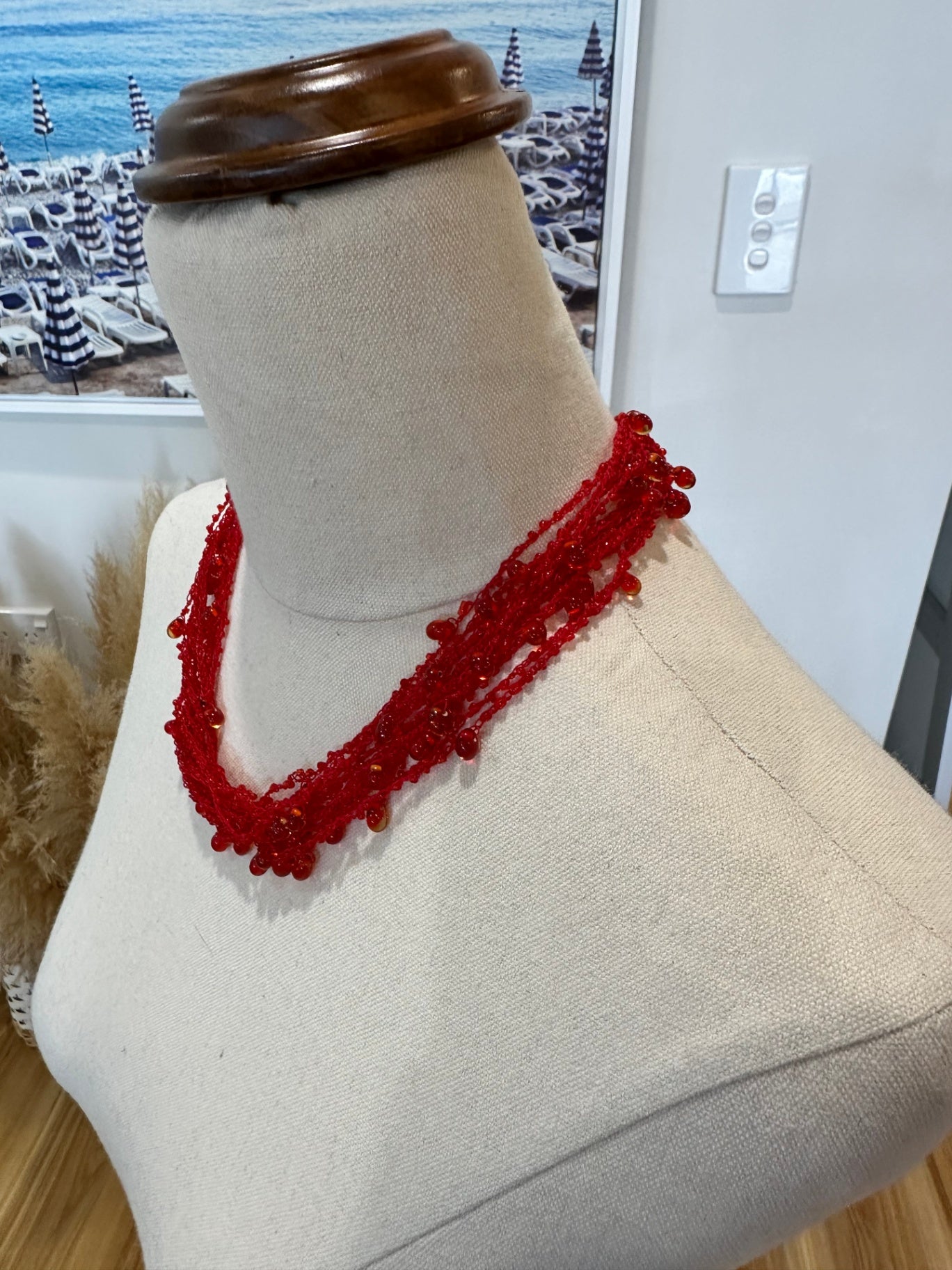 Necklace Red