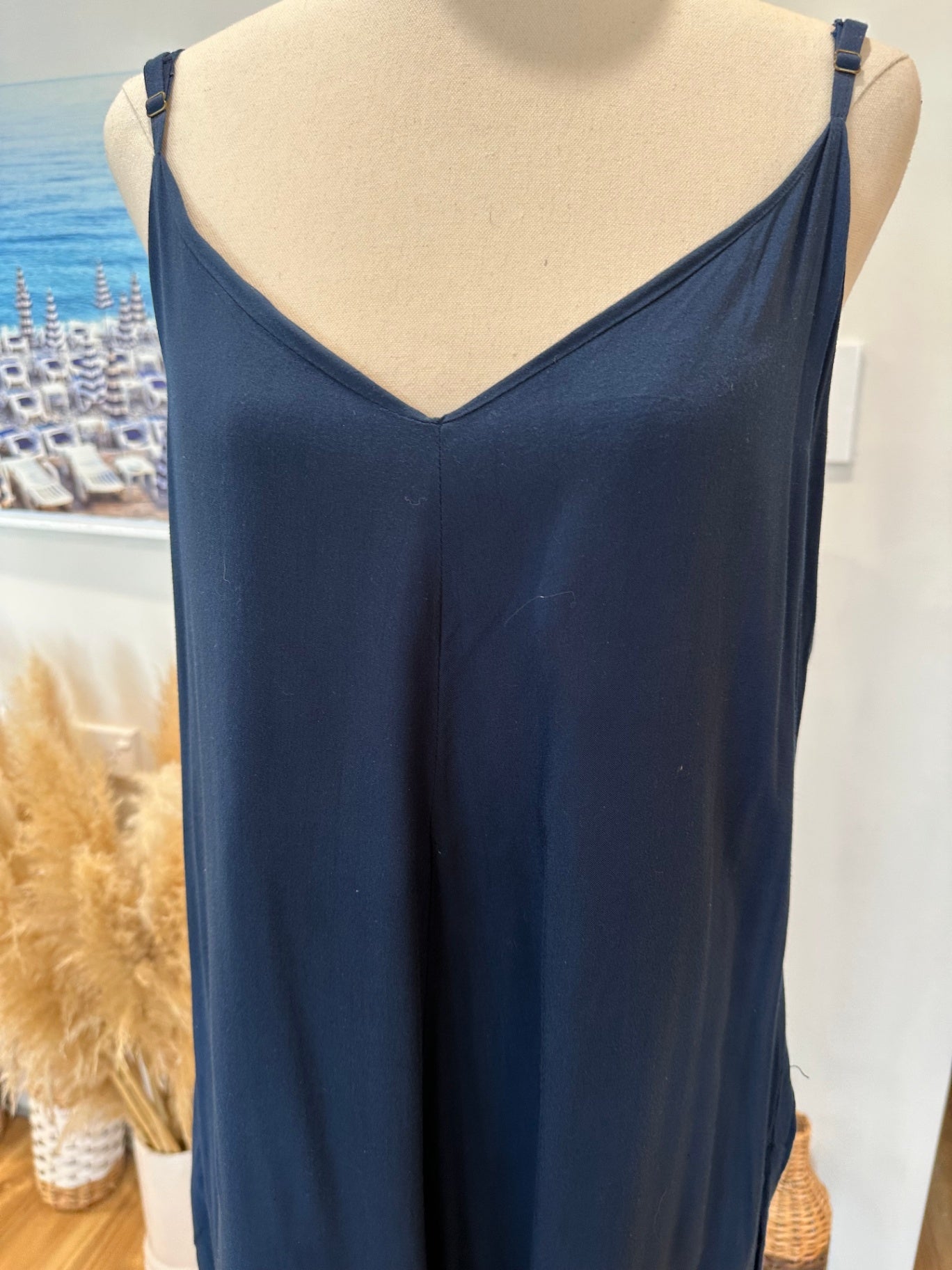Sacred Soul - Jumpsuit - Small / Medium - Navy Blue