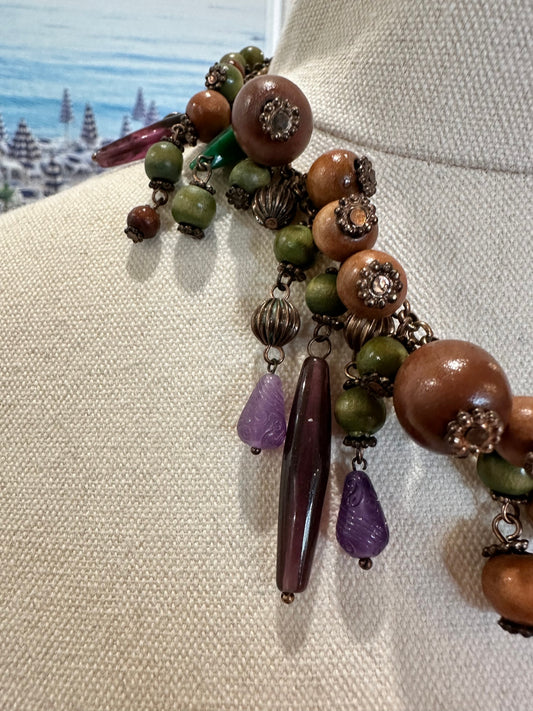Vintage Necklace Multicolor