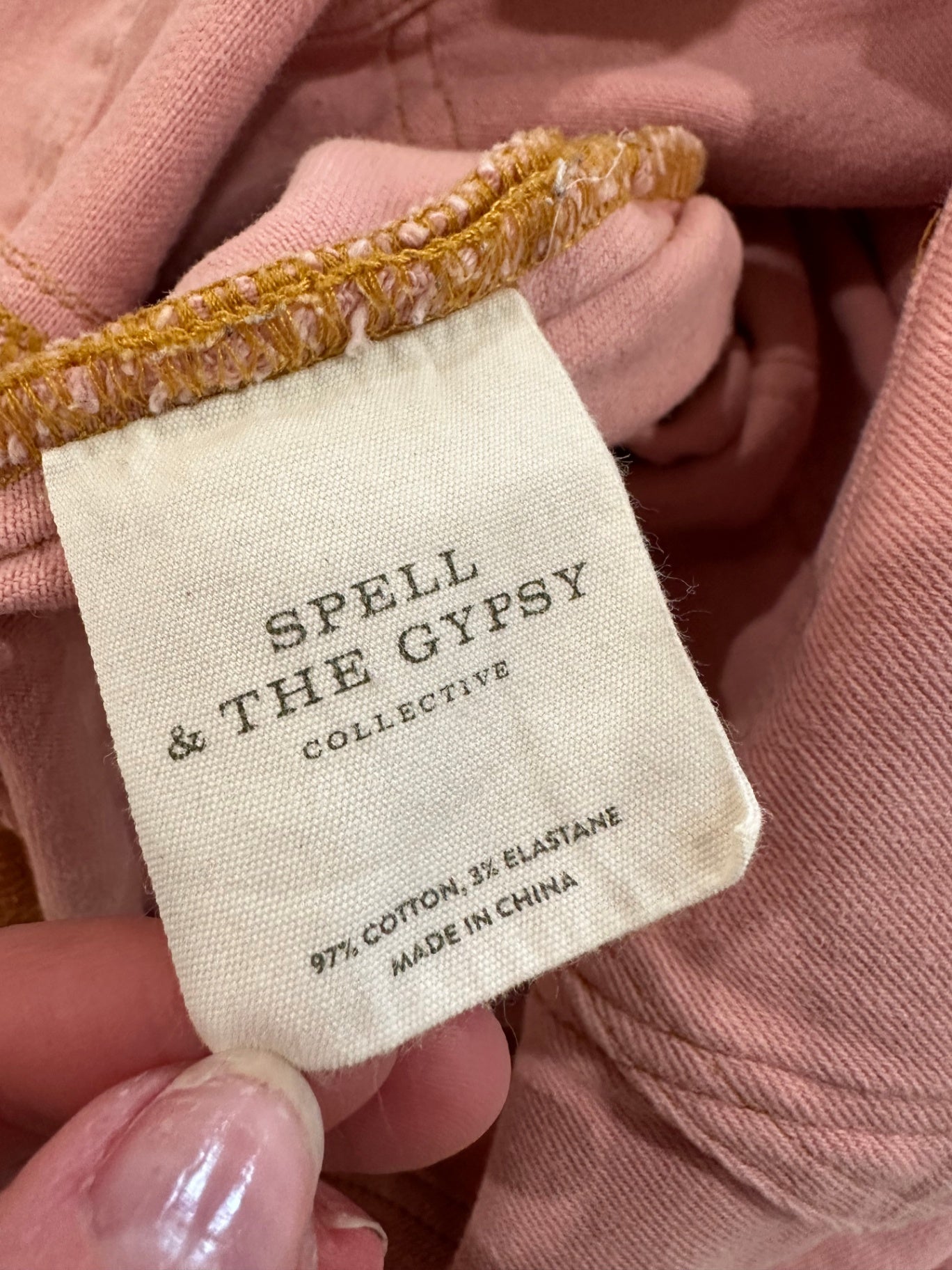 Spell Dungarees / Dress - Extra Small - Pink