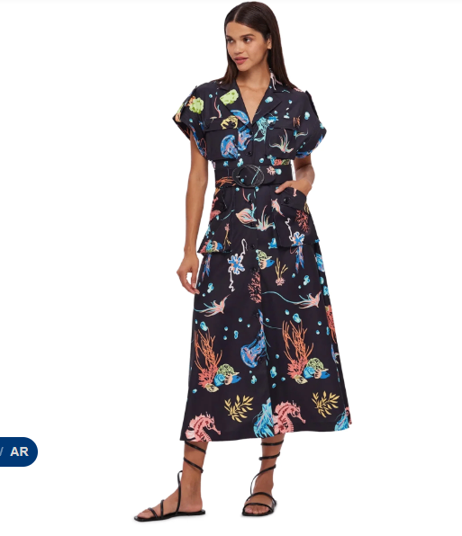 Leo Lin - Audrey Pocket Dress - Extra Small (AU 6) - RRP $599AUD