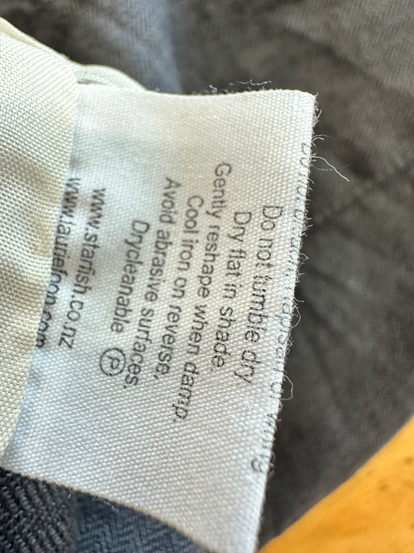 Starfish - Made in New Zealand - Waistcoat - Size 12 - Grey - 55% Linen + 45% Wool