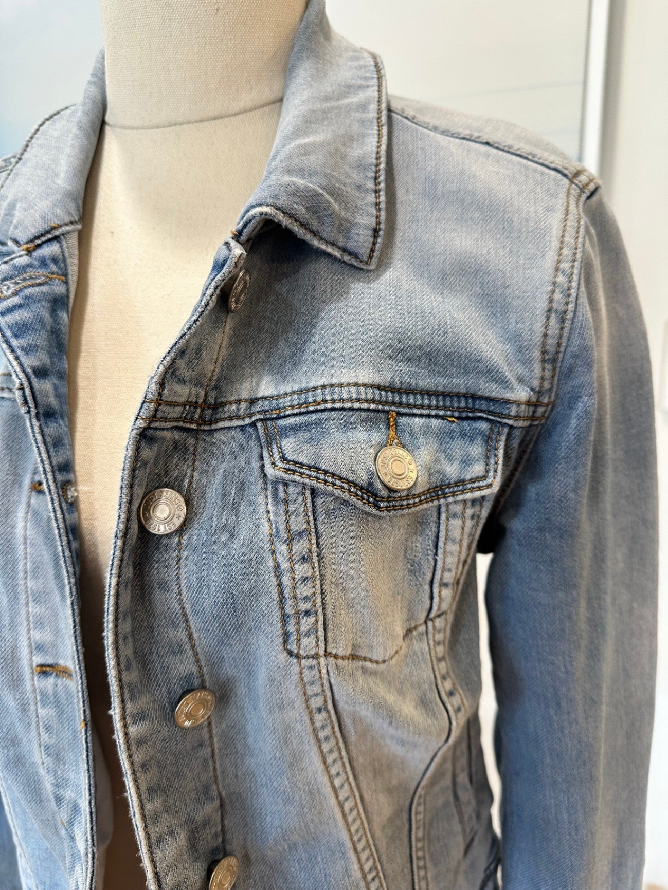 Just Jeans - Denim Jacket - Size 8 - Blue