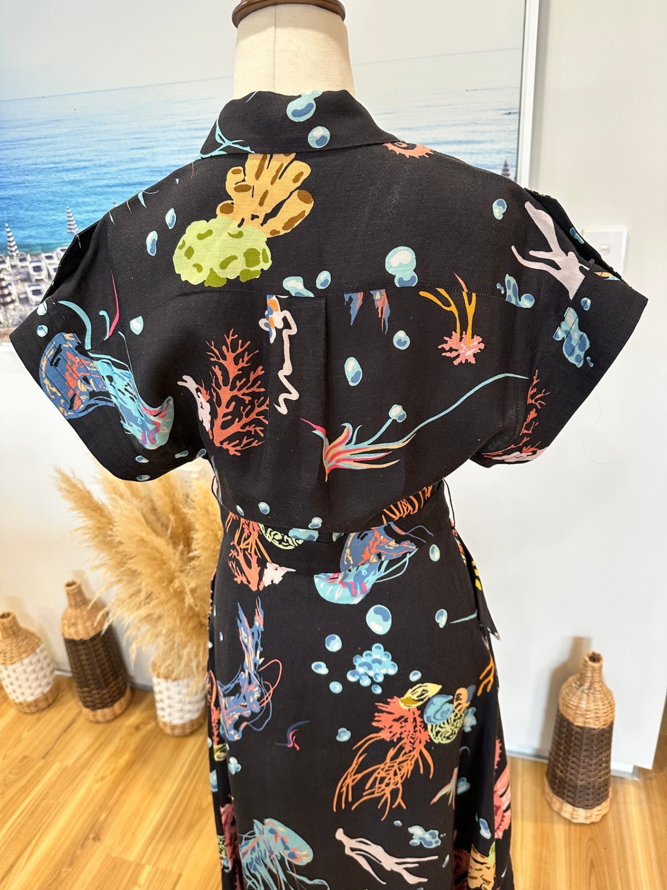 Leo Lin - Audrey Pocket Dress - Extra Small (AU 6) - RRP $599AUD