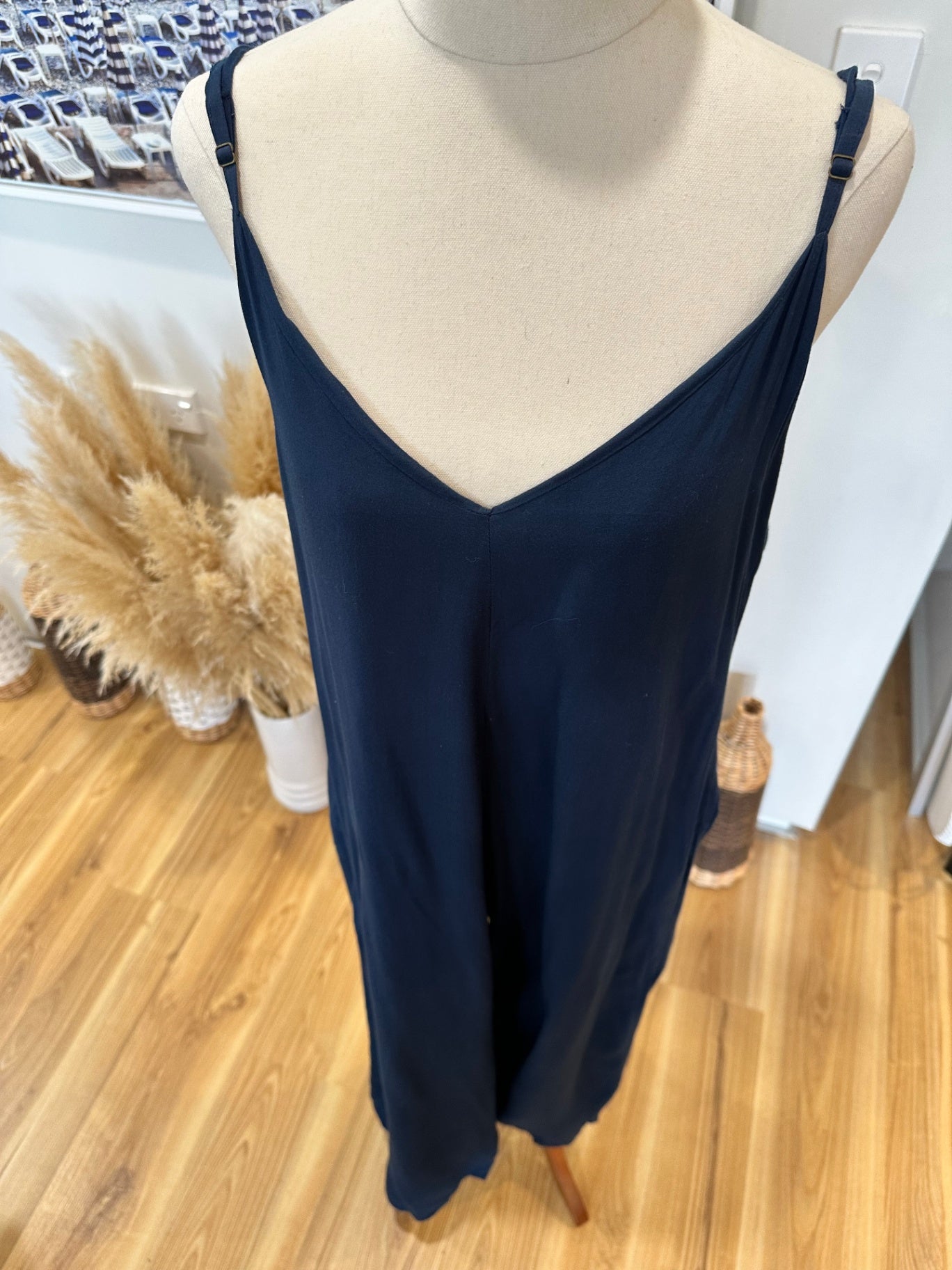 Sacred Soul - Jumpsuit - Small / Medium - Navy Blue