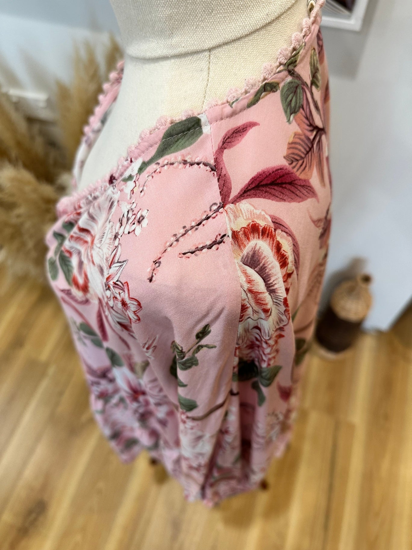 Jaase - Bohemian Blouse - Large - Pink