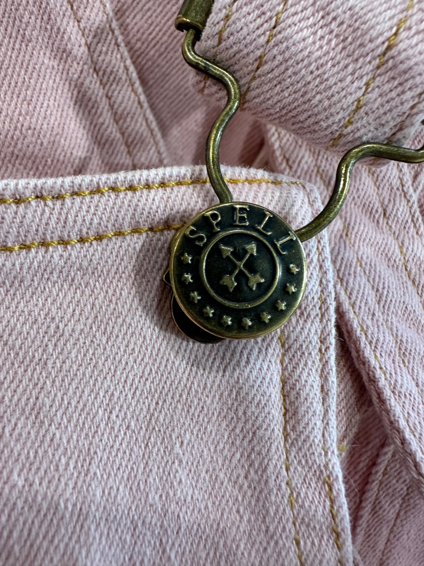 Spell Dungarees / Dress - Extra Small - Pink