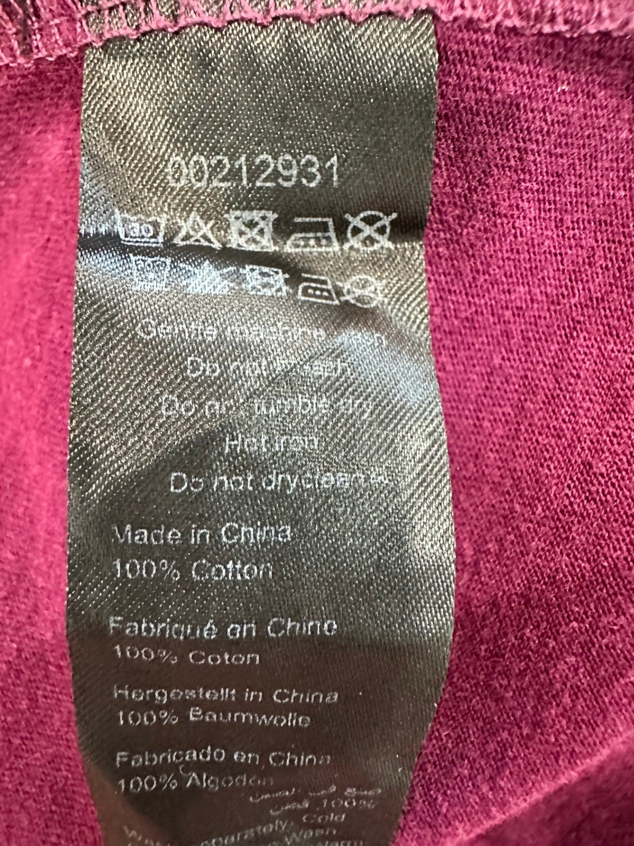 CCX - Singlet Top - Size 18 - Pasedena Print