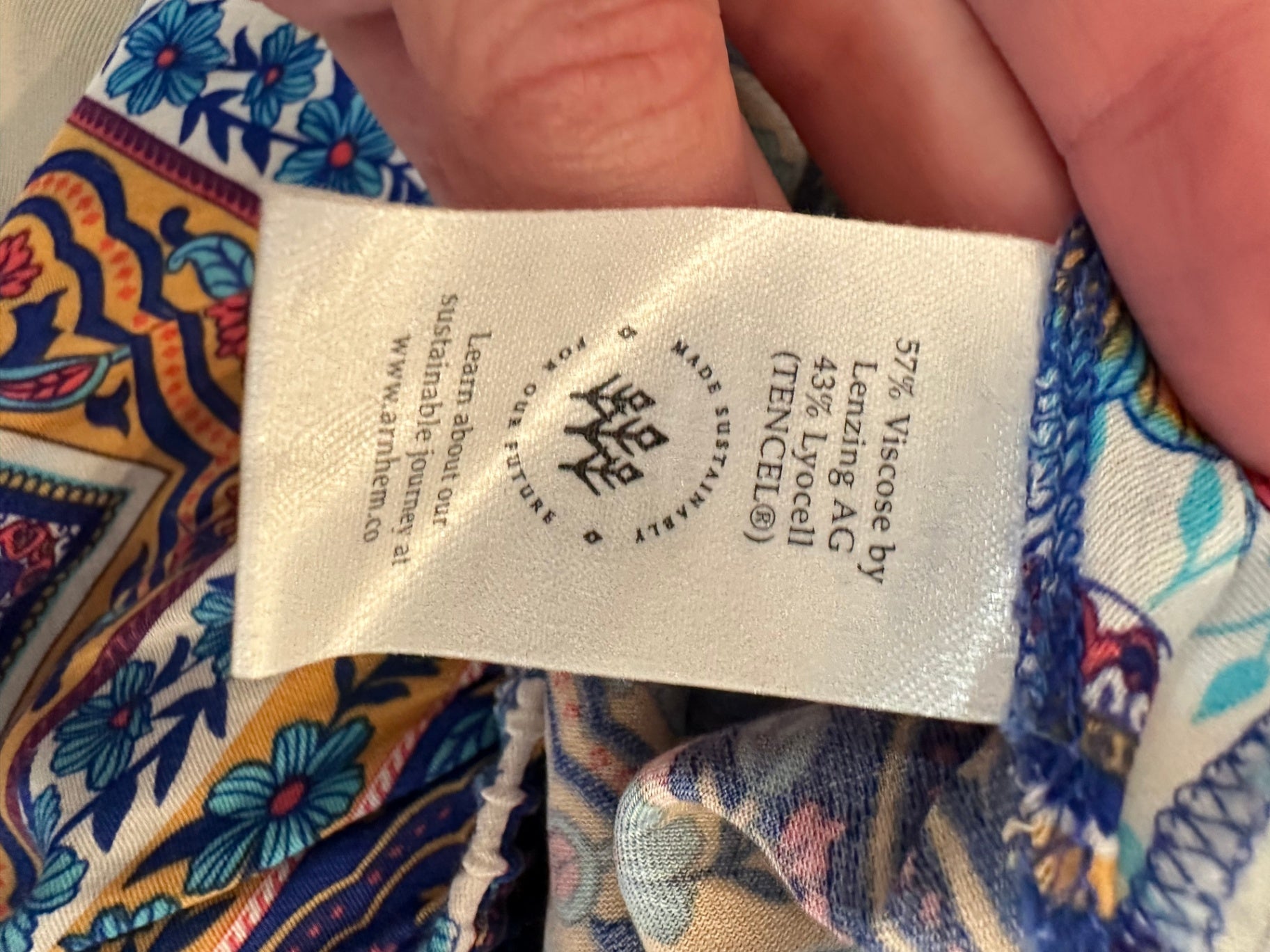 Arnhem - Maxi Skirt - Size 16 - Blue