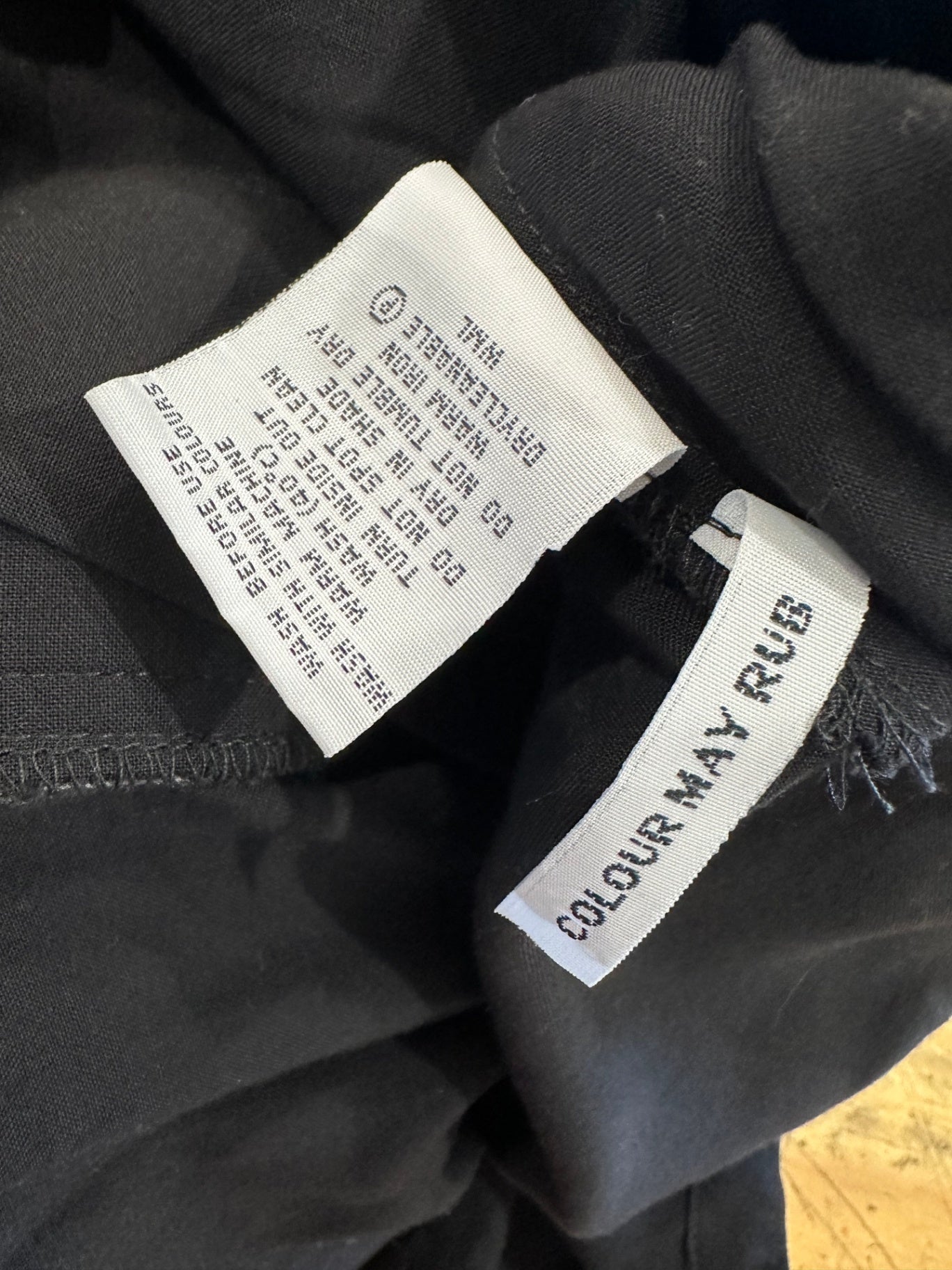 Shirt Dress / Blouse by Ella J - Size 18 - Black