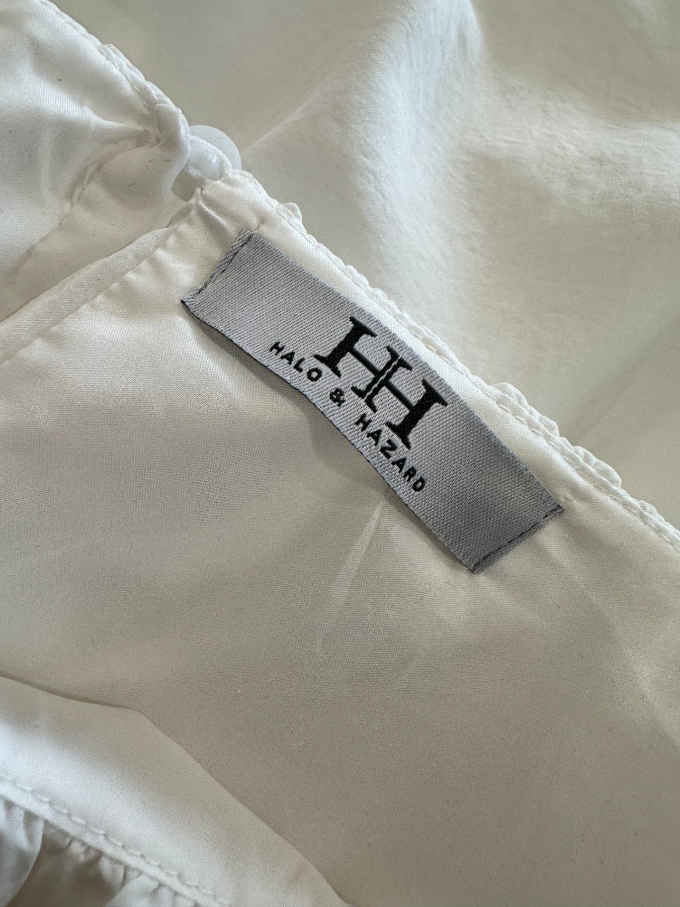 Halo & Hazard Blouse - Medium - Cream