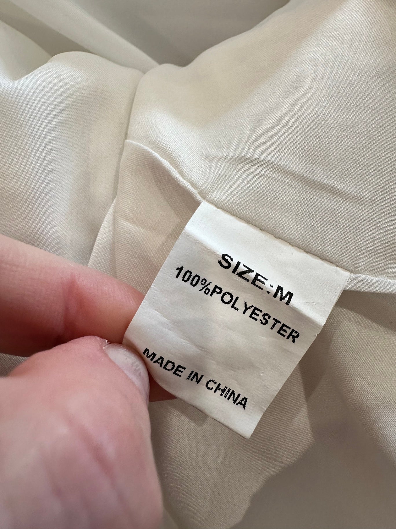 Halo & Hazard Blouse - Medium - Cream