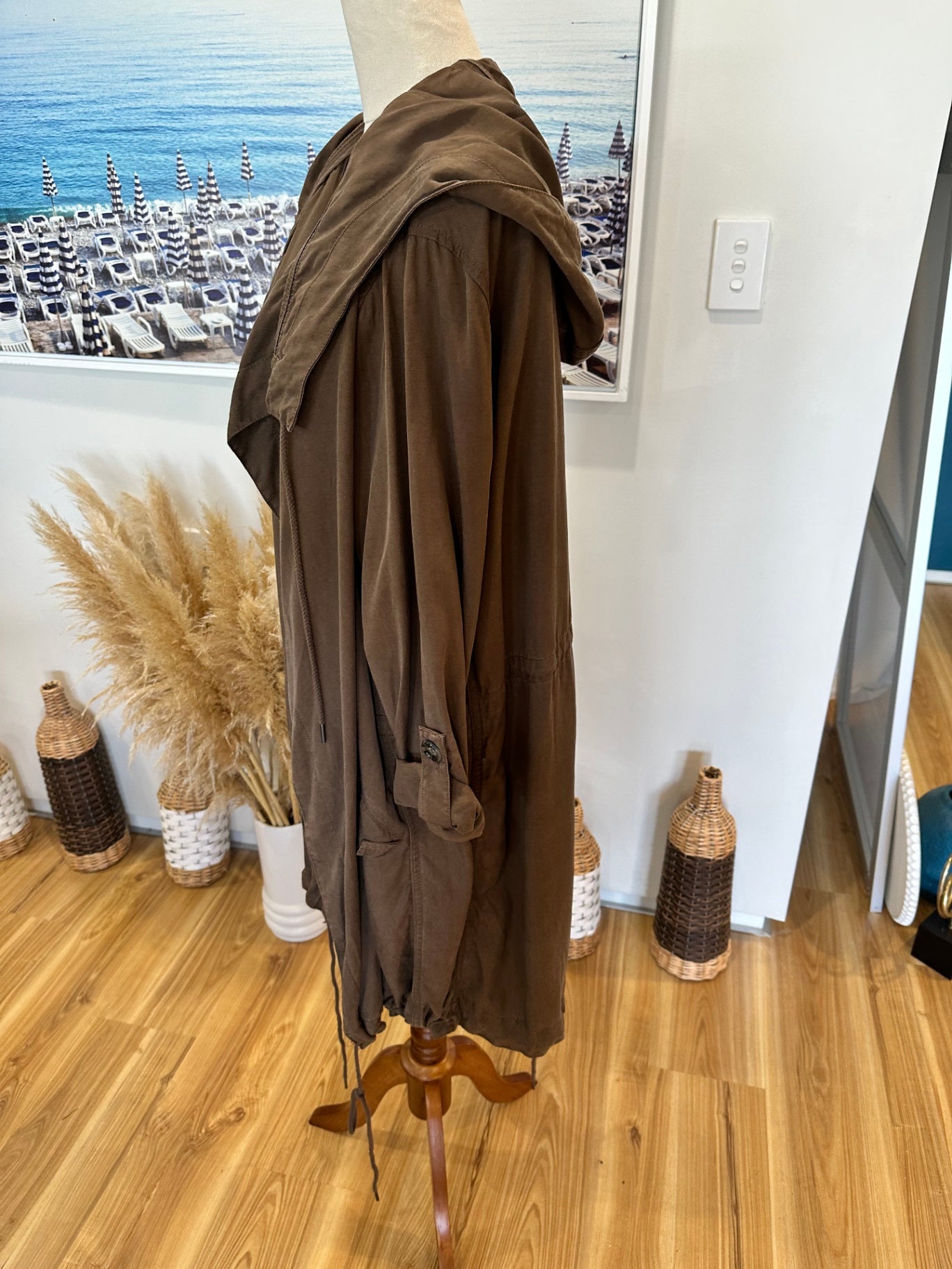 Glassons - Parka Jacket - Size Large - Brown