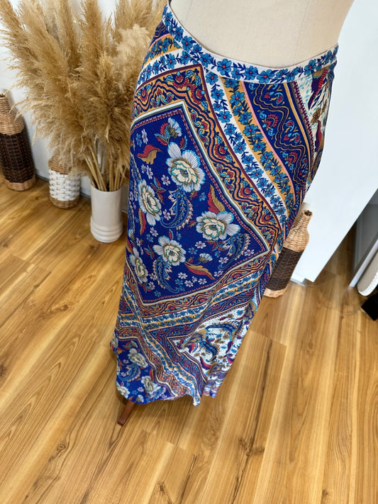Arnhem - Maxi Skirt - Size 16 - Blue