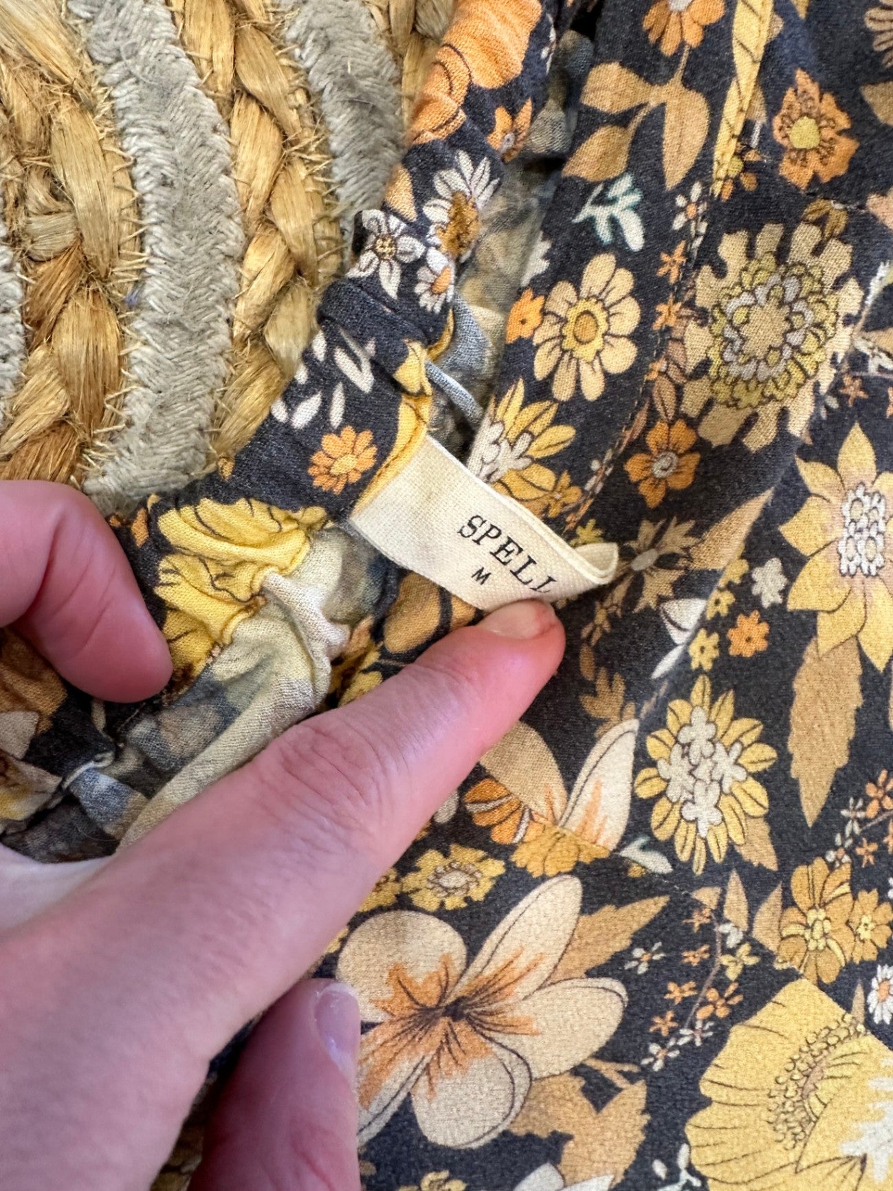 Spell  3/4 Pants - Medium - Yellow Tones