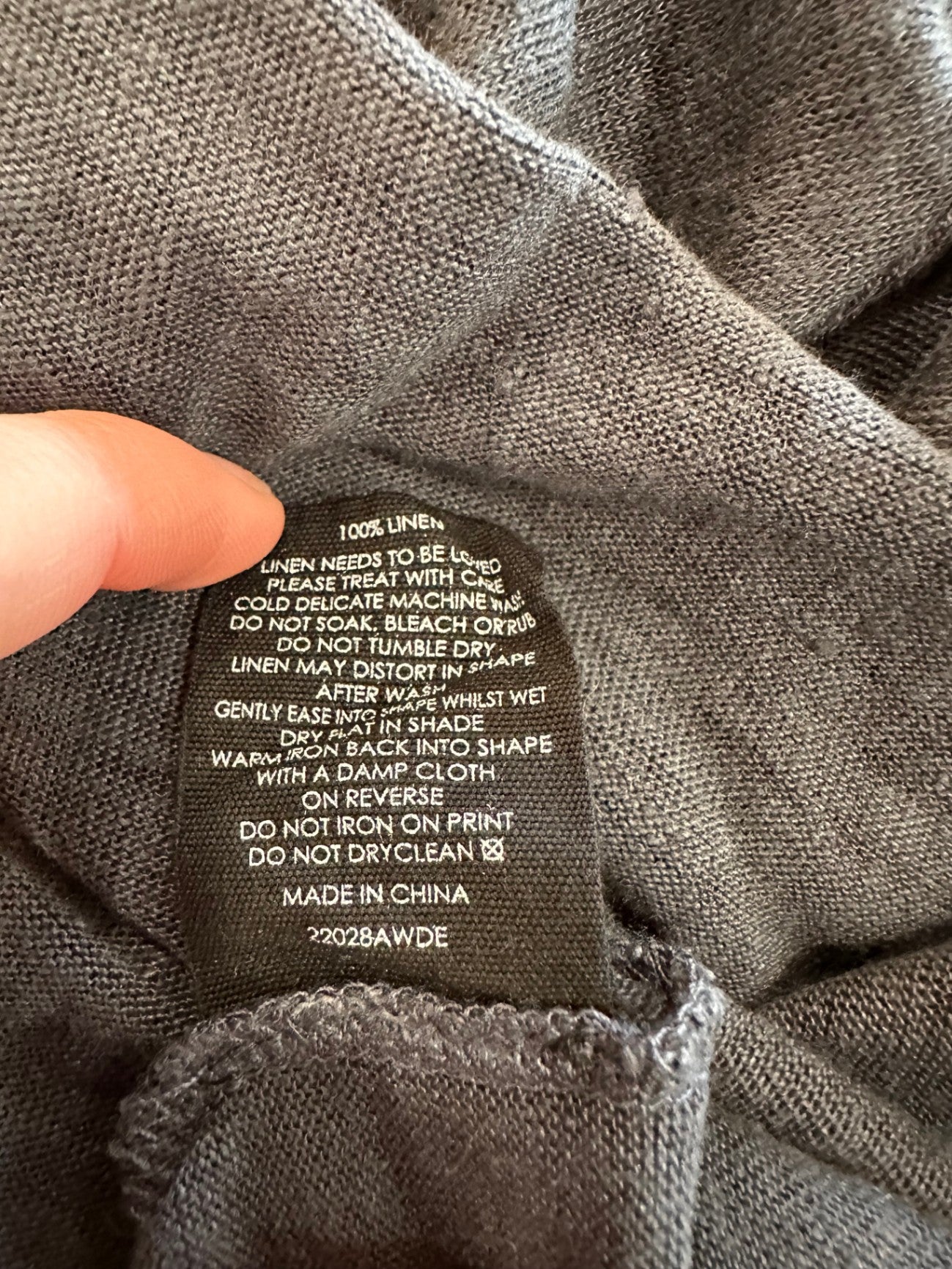 Decjuba - Longsleeve Top - Large - Grey / Blue