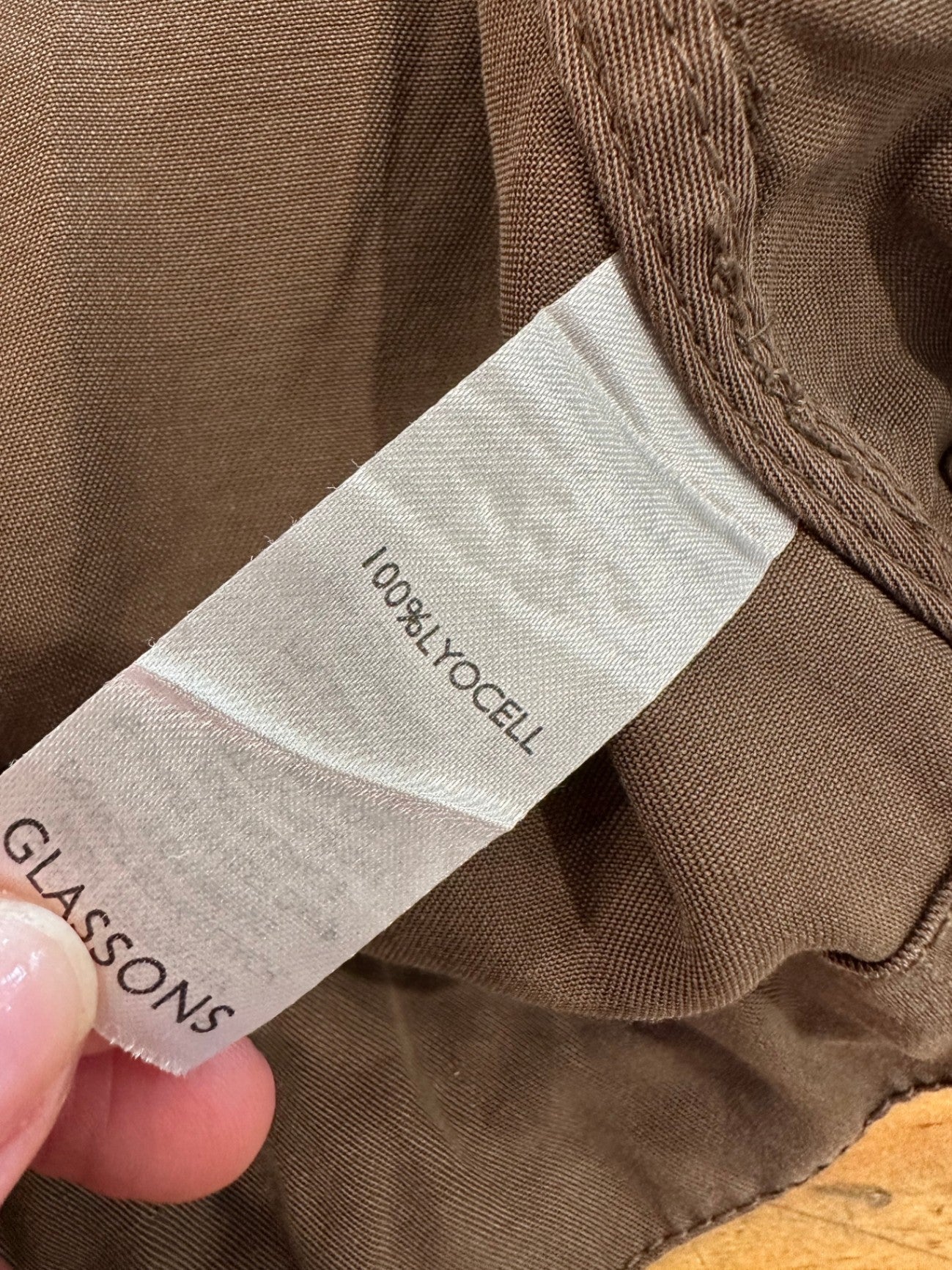 Glassons - Parka Jacket - Size Large - Brown