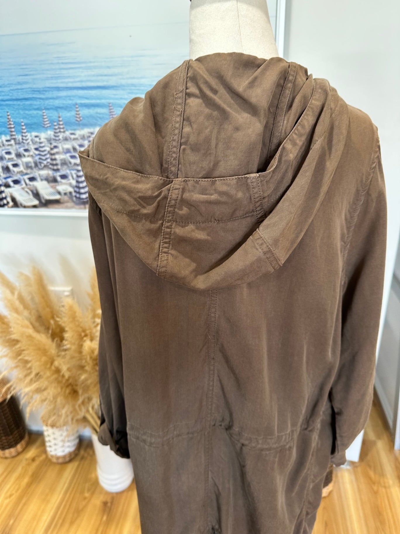 Glassons - Parka Jacket - Size Large - Brown