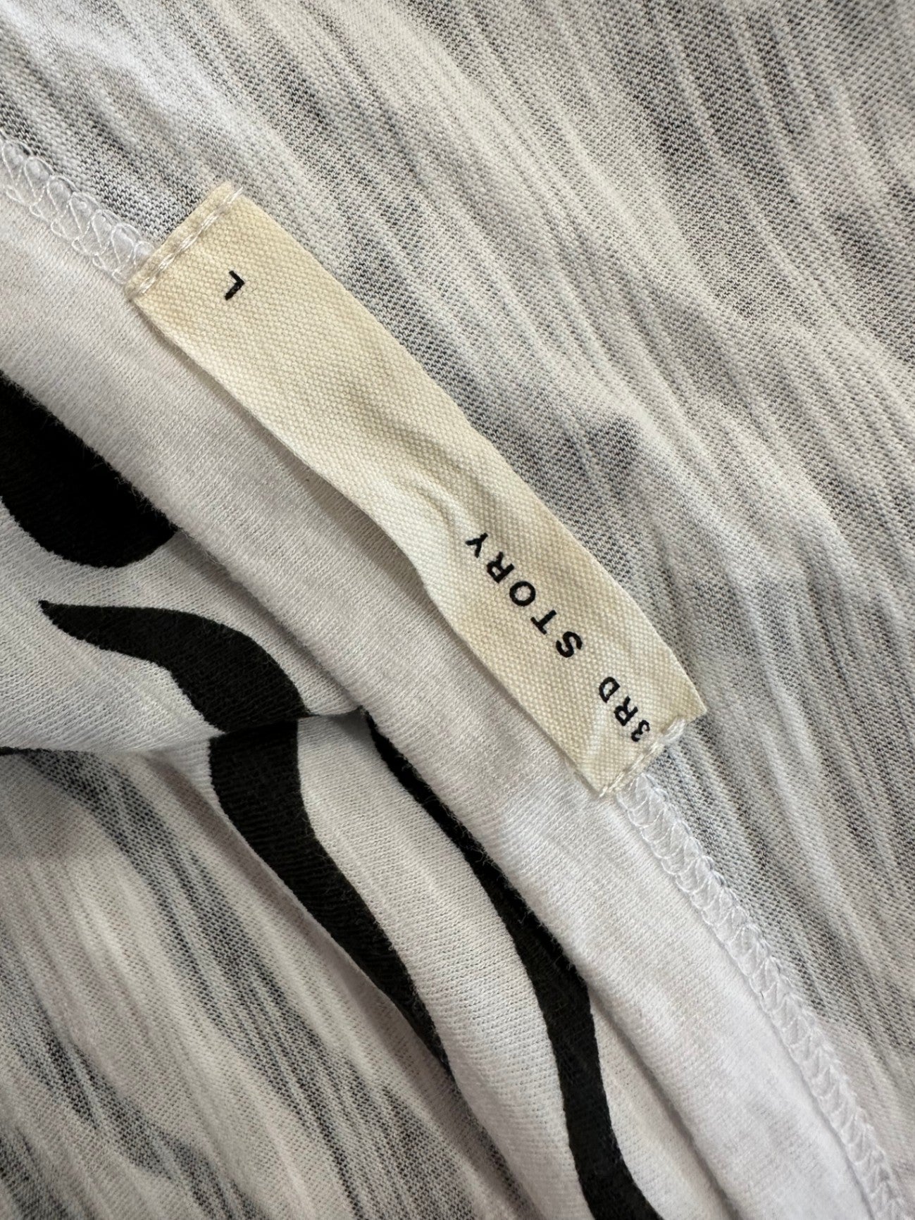 3rd Story - Zebra Print Top - Large / Extra Large 