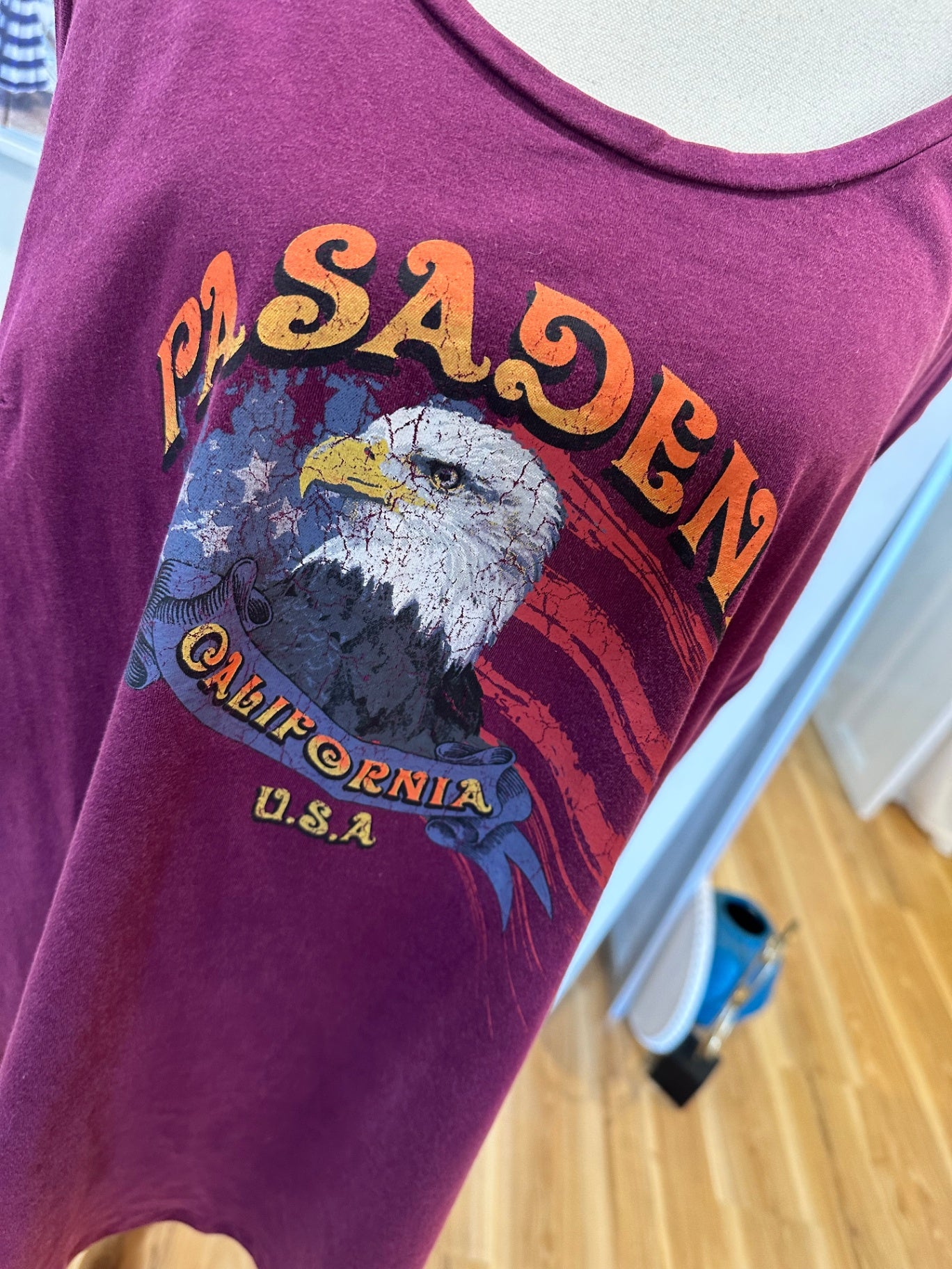 CCX - Singlet Top - Size 18 - Pasedena Print