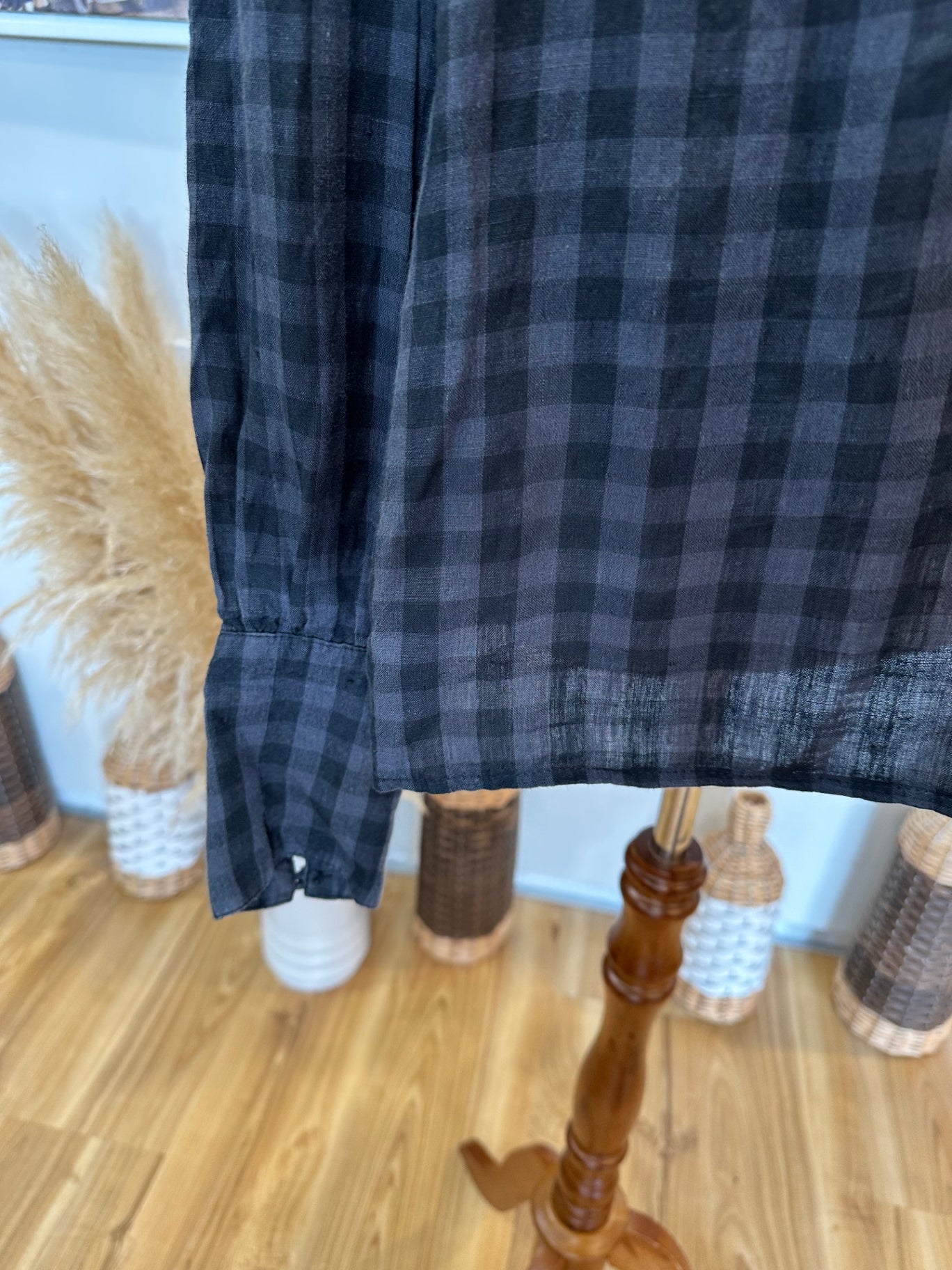 Max Blouse - Size 12 - 100% Linen 