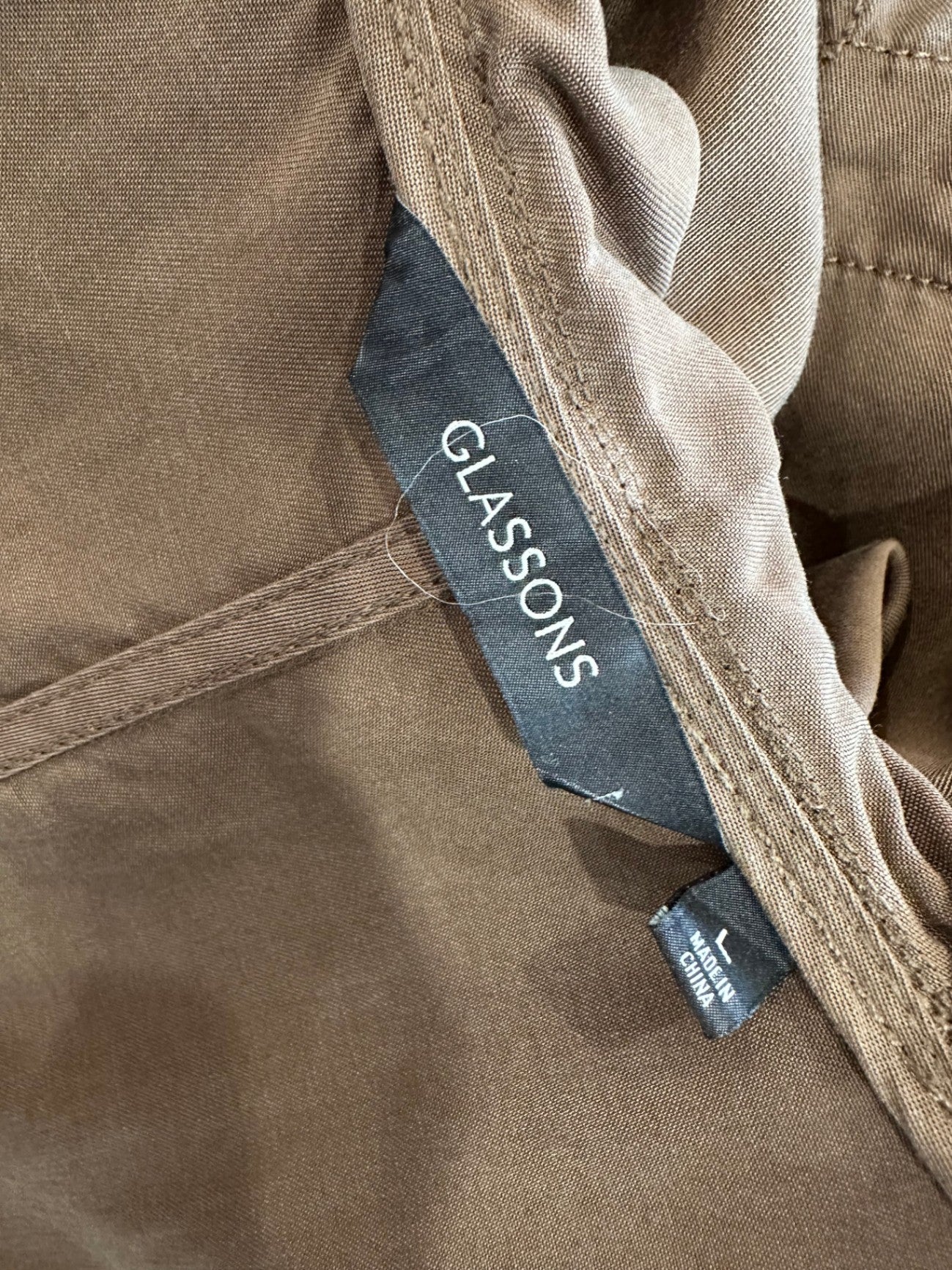 Glassons - Parka Jacket - Size Large - Brown