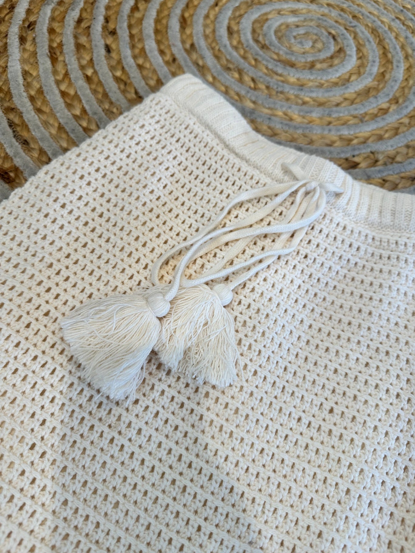 Ghanda - Crochet Skirt - Extra Small - Cream BNWT RRP $94.95