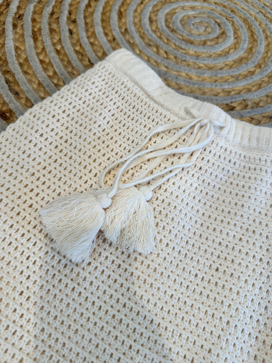 Ghanda - Crochet Skirt - Extra Small - Cream BNWT RRP $94.95