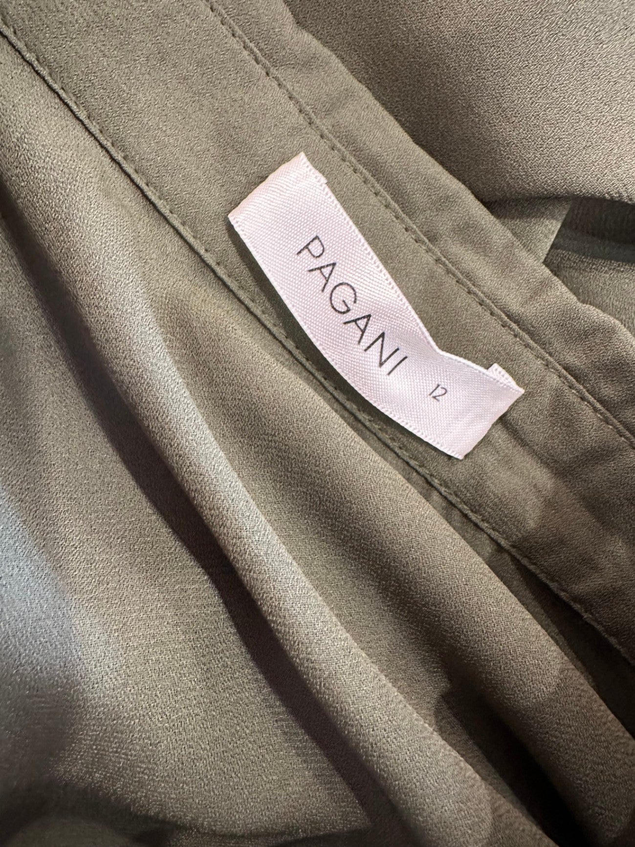 Pagani - Longsleeve Shirt - Size 12 - Olive green