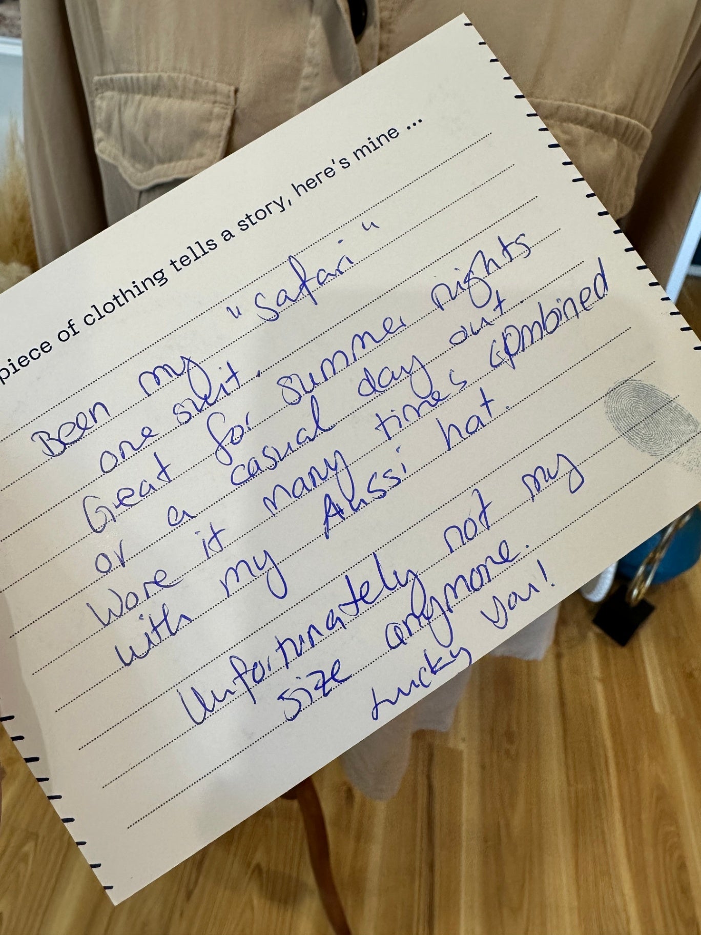 H&M Jumpsuit 14 Beige