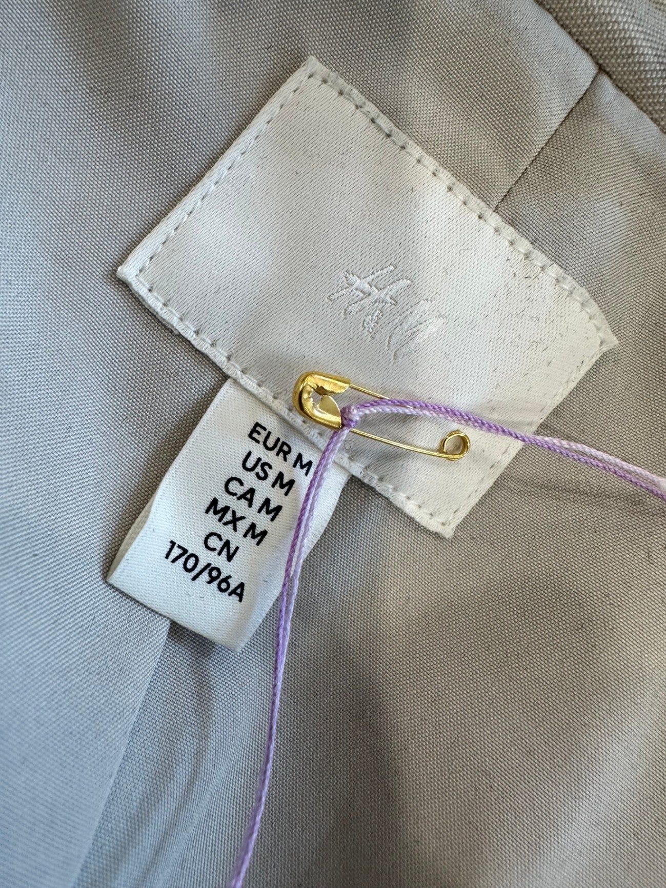 H&M - Blazer - Medium - Beige