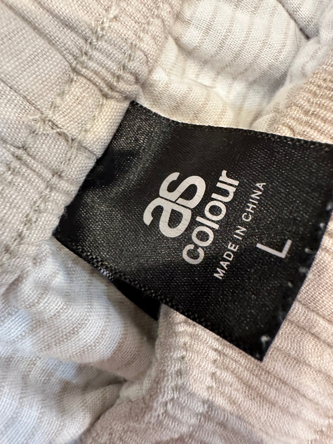 100% Cotton - AS Colour - Pants - Large - Beige