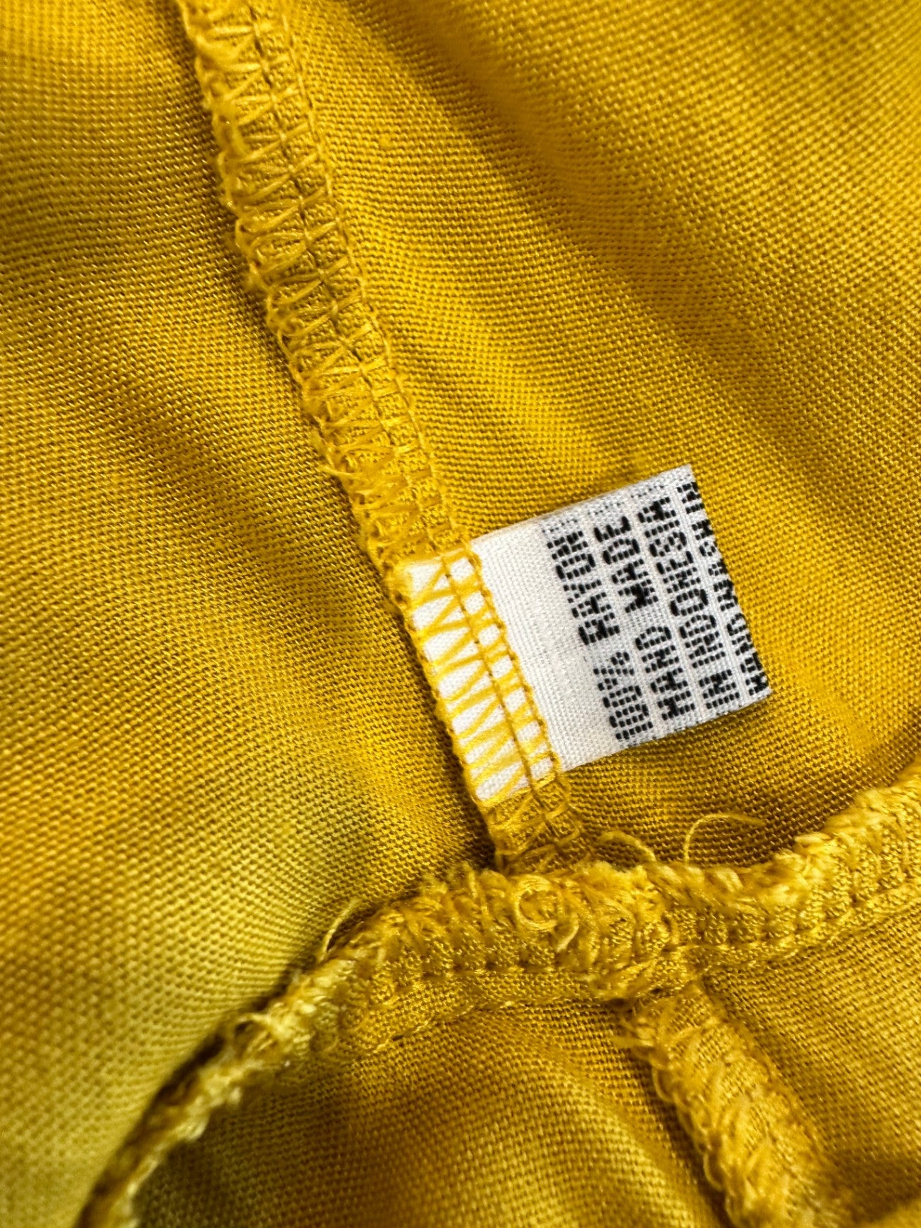 Nooz Dress - Size Large - Yellow