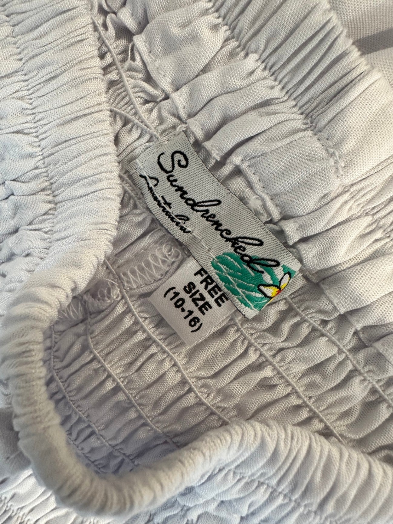 Sundrenched Australia - White Summer Pants - One Size