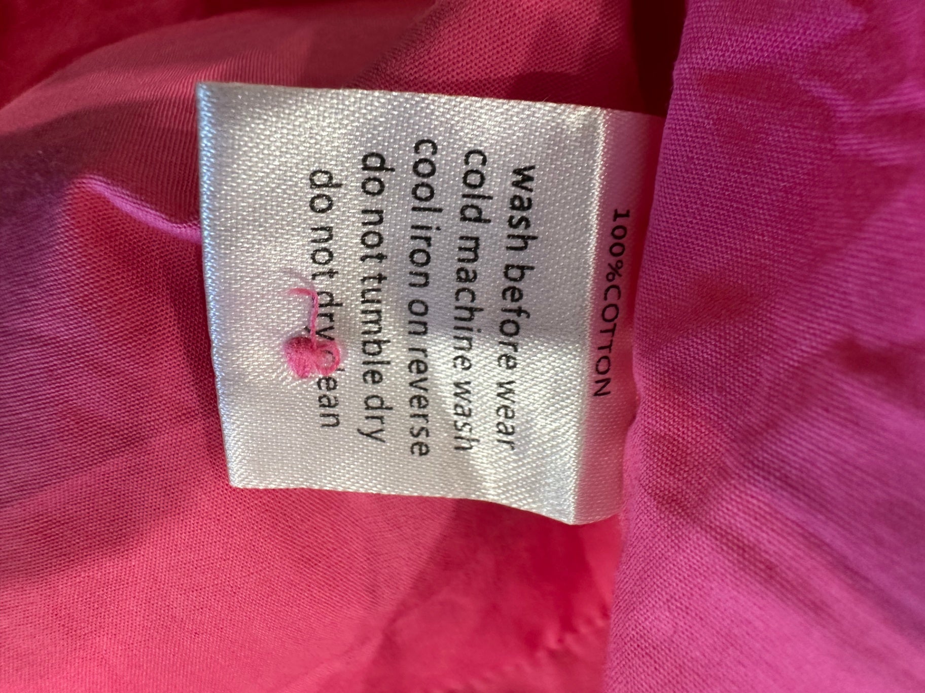 Atmos & Here - Dress - Size 8 - Pink - 100% Cotton