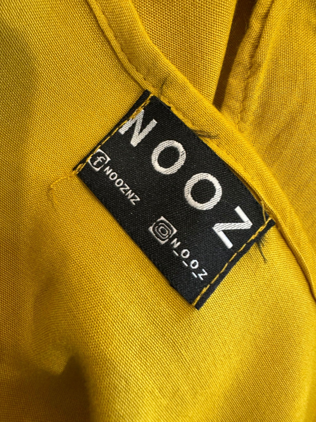 Nooz Dress - Size Large - Yellow