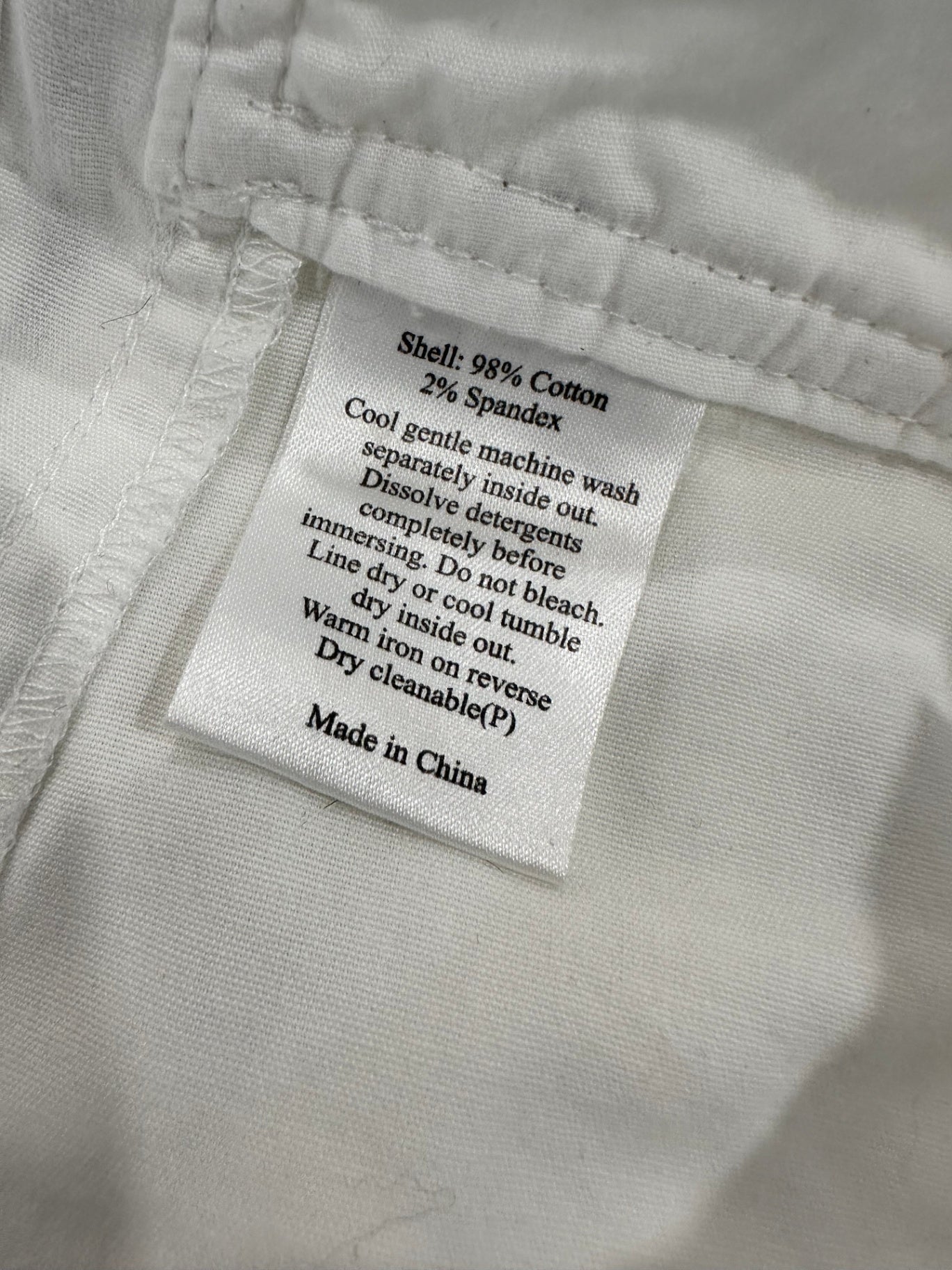 Verge - Cropped Pants - Size 12 - White