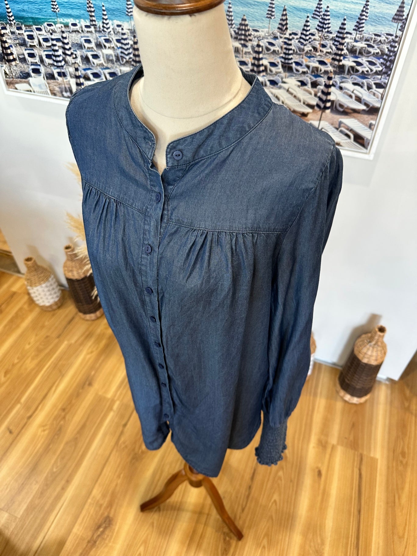 Betty Basics - Longsleeve Shirt - Size 10 - Blue