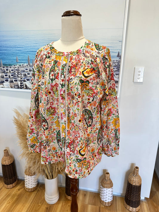 Blouse - Medium - Paisley Print