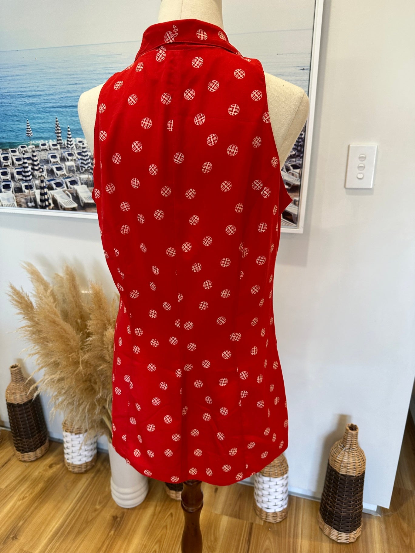 Daniel Hechter - Summer Blouse - Vintage 90's - Medium 