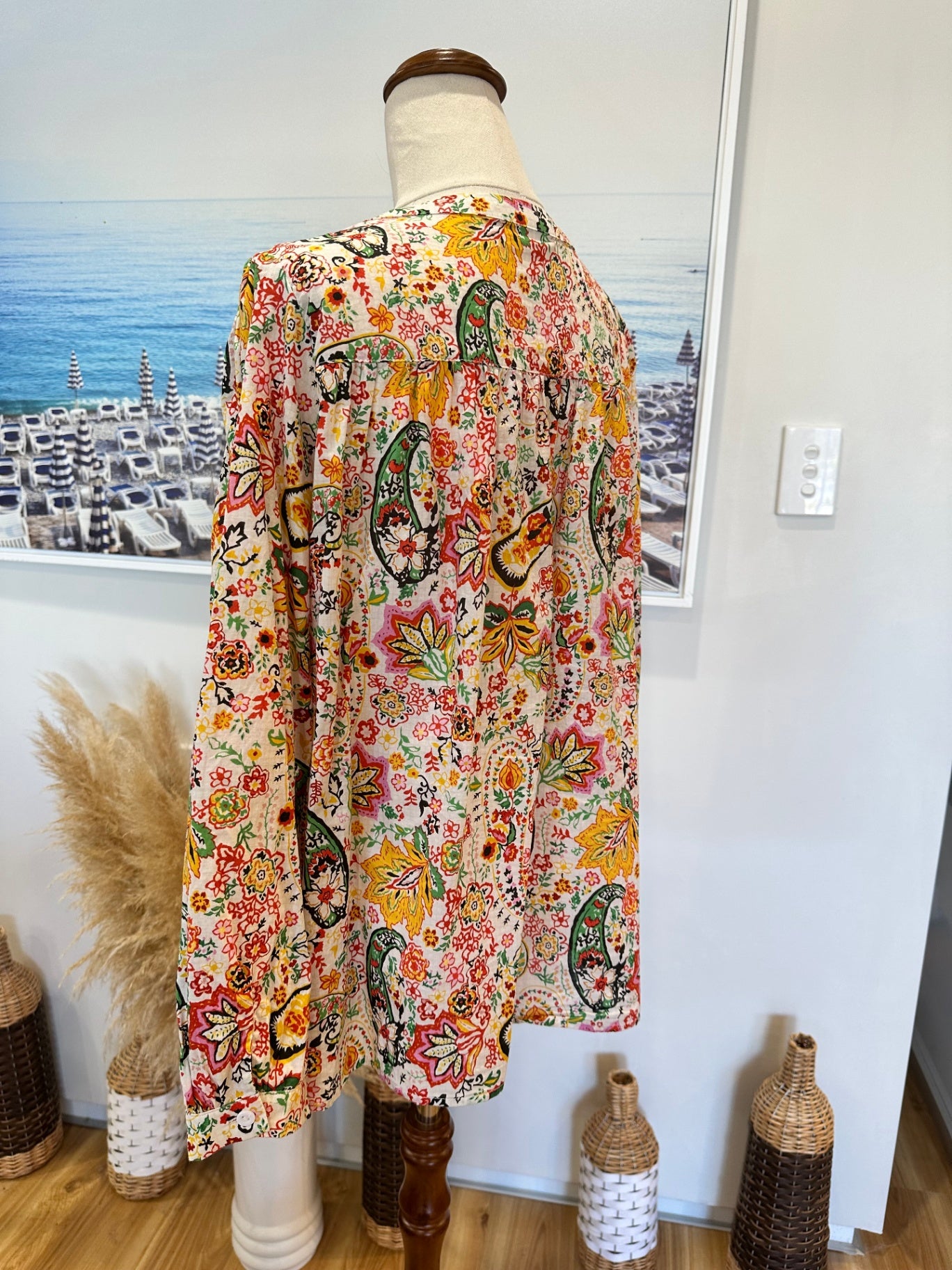 Blouse - Medium - Paisley Print