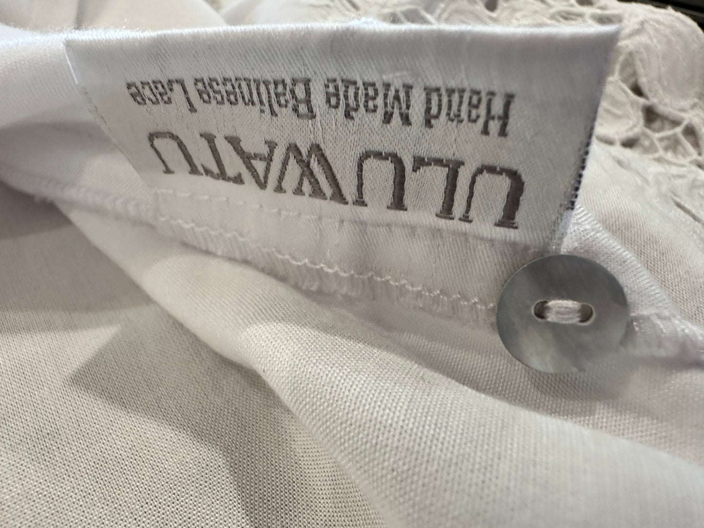 Uluwatu Lace - Blouse - Large - White / Cream