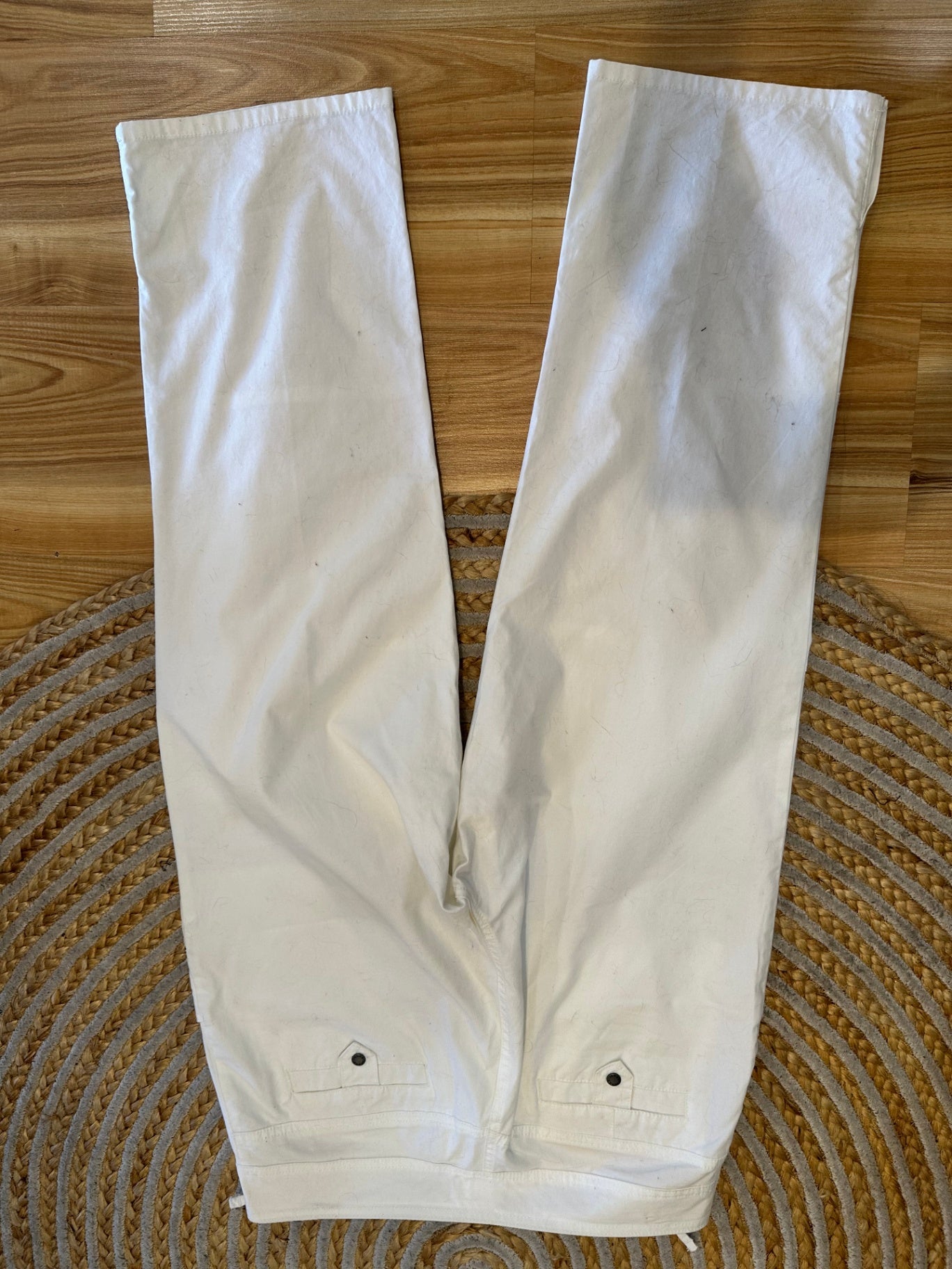 Verge - Cropped Pants - Size 12 - White