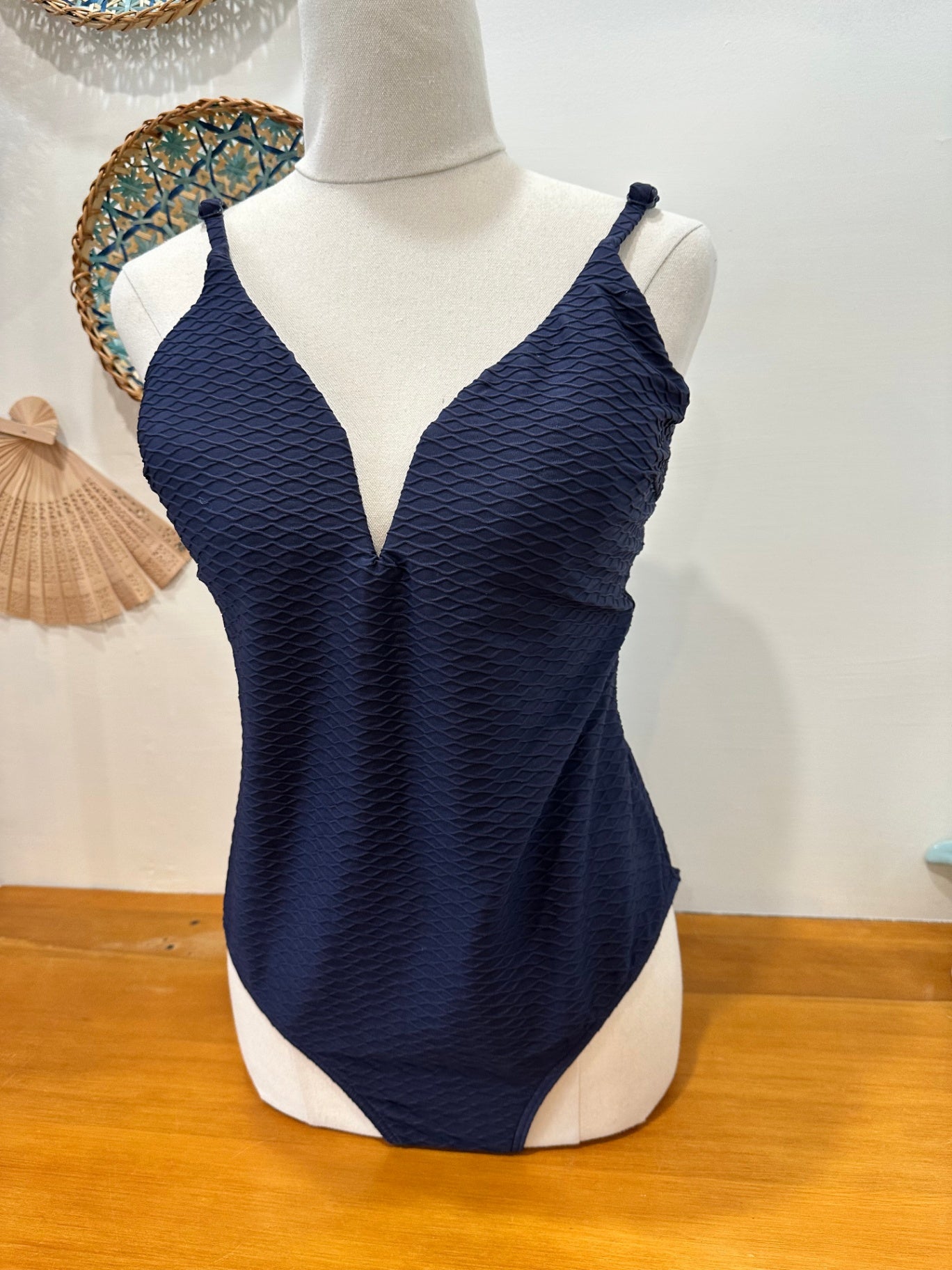 One Piece Swimsuit - Size 10 - Navy blue