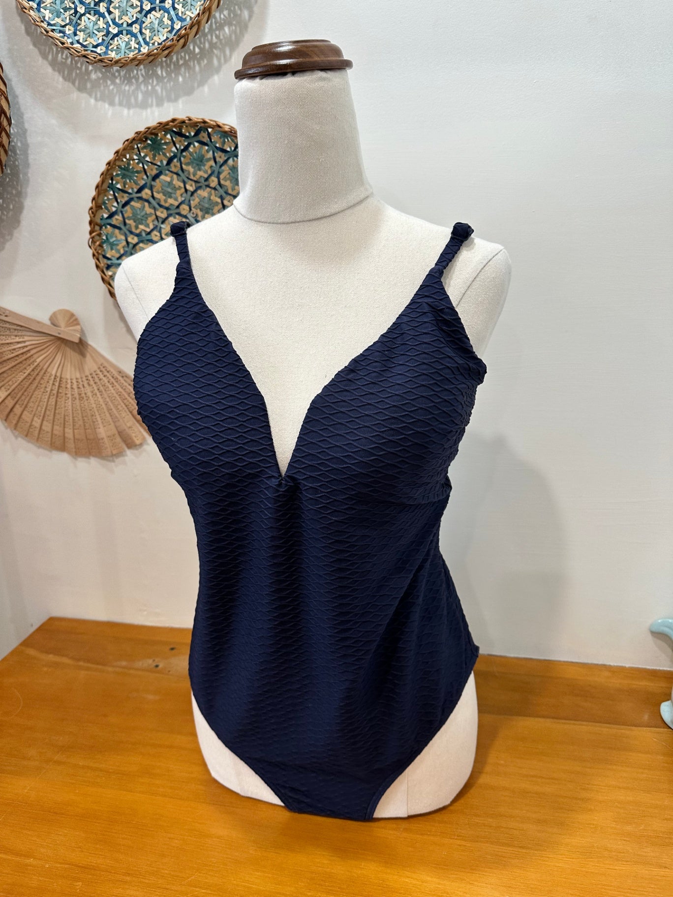 One Piece Swimsuit - Size 10 - Navy blue