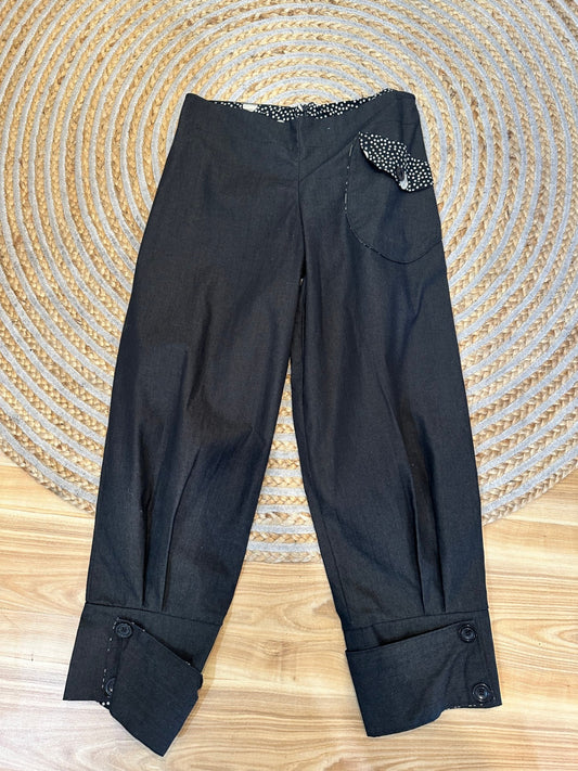 Handmade Pants - Medium - Black