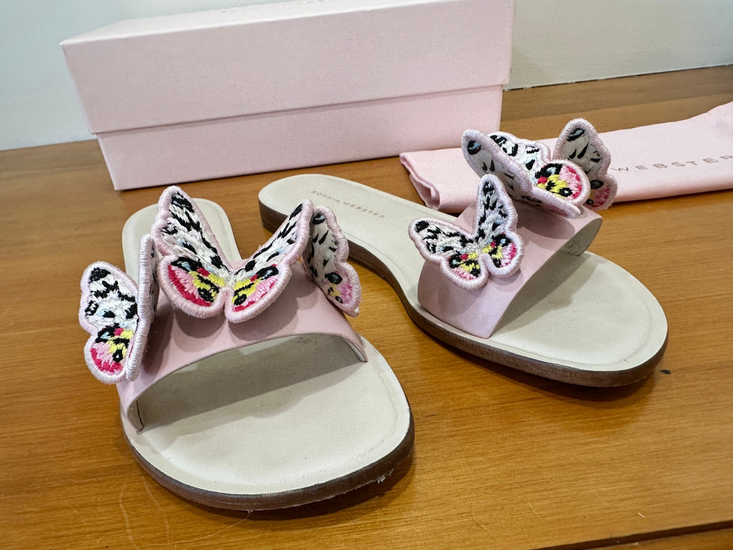 Sophia Webster - Butterfly Sandals - Size 39.5 - Pink