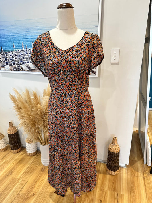 Vintage 90's Summer Dress - Size 12 