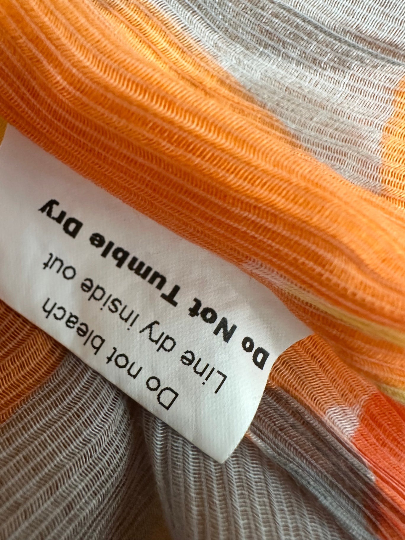 Longline Summer Jacket - Size 16 - Orange, Red, Yellow